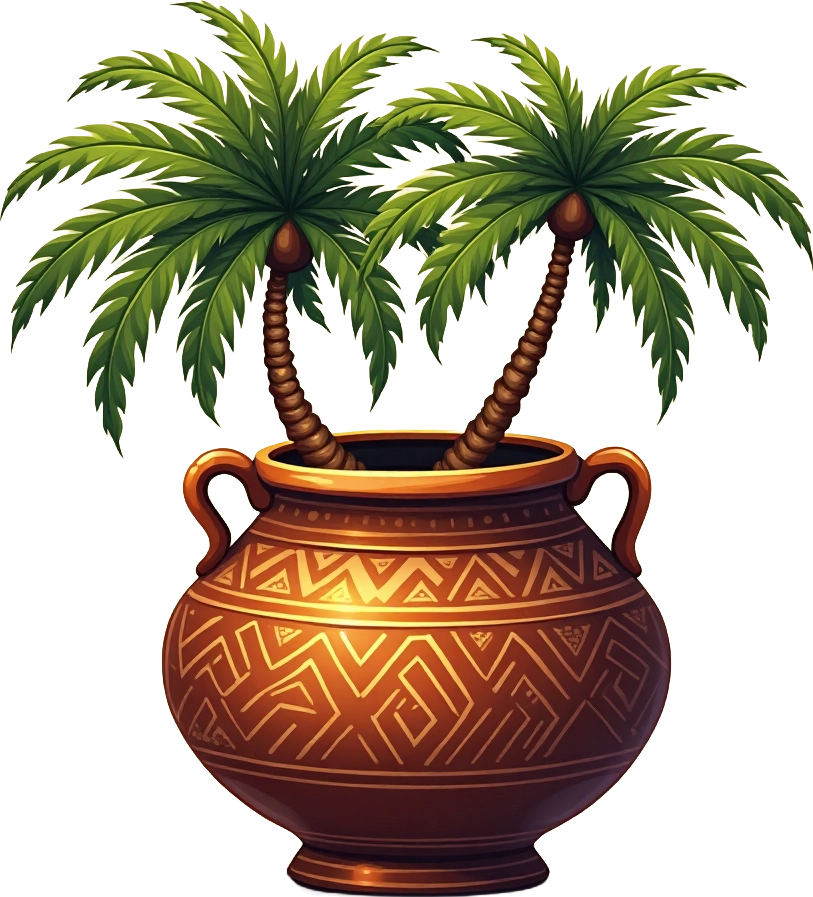 Tropical Oasis in a Pot